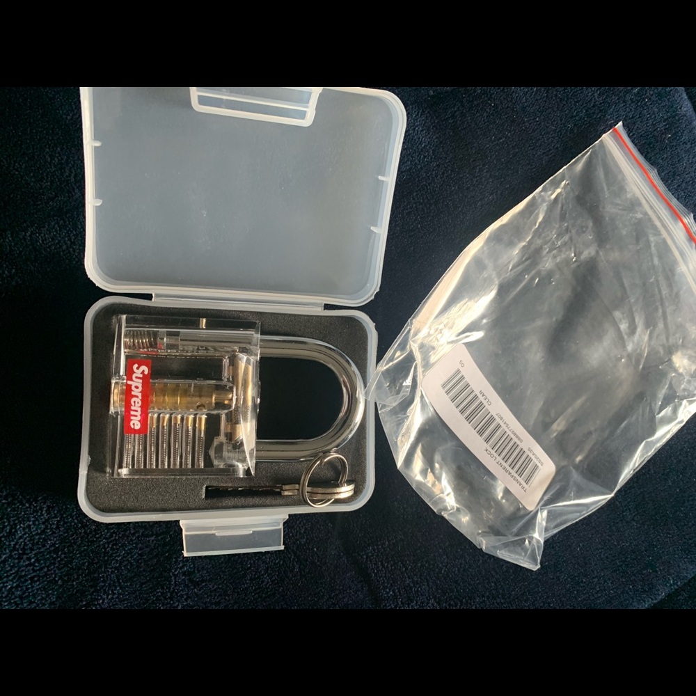 Supreme transparent lock